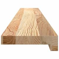 Vensterbanken 2 st onbehandeld 120x15x2 cm massief eikenhout - thumbnail