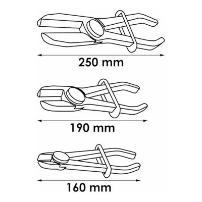 Vigor V6799 Afklemtangenset 1 stuk(s)