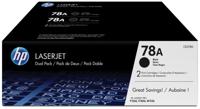 HP Toner 78A Origineel Zwart 2100 bladzijden CE278AD - thumbnail