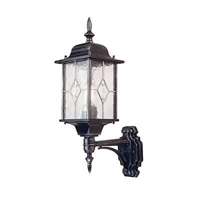 Franssen Klassieke buitenlampWexford Up zwart zilver - 2080