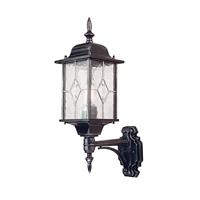 Franssen Klassieke buitenlampWexford Up zwart zilver - 2080 - thumbnail
