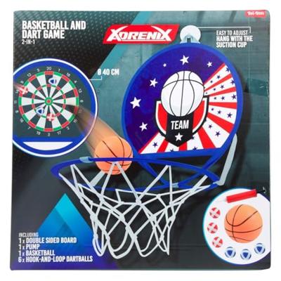 Adrenix spel darts basketbal 2in1 spel