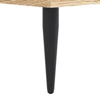 Bedframe bewerkt hout sonoma eikenkleurig 90x200 cm - thumbnail