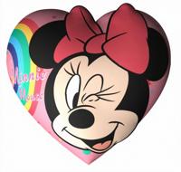 Disney kussen Minnie Mouse polyester 35 cm roze - thumbnail