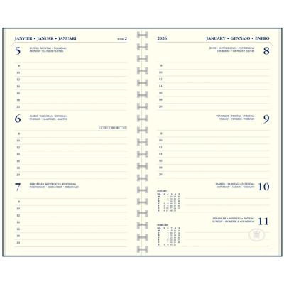 Agendavulling 2026 ryam memoplan 7 7d/2p