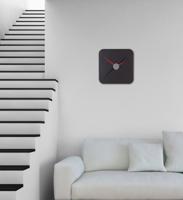 Sigel SI-WU131 Wandklok Artetempus Kada Black Met Quartz Uurwerk - thumbnail