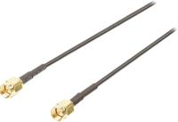 Antennekabel | SMA Male - SMA Male | 2,0 m | Zwart - thumbnail