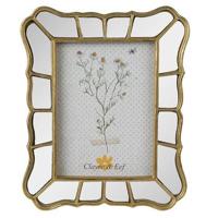 Clayre & Eef Fotolijst 13x18 cm Goudkleurig Kunststof Fotokader - thumbnail