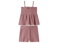 lupilu Mousseline kinderset (Lichtroze, 98/104) - thumbnail