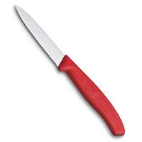 Victorinox Schilmesje gekarteld rood - thumbnail