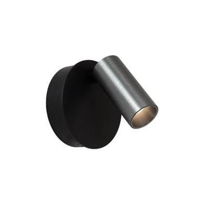 Lucide TONI - Oplaadbare Wandspot / Wandlamp - Accu/Batterij - Ø 8,1 cm - LED Dimb. - CCT - 1x2W 2700K/4000K - Magnetisch - Grijs ijzer Lucide TONI - Oplaadbare Wandspot / Wandlamp - Accu/Batterij - Ø 8,1 cm - LED Dimb. - CCT - 1x2W 2700K/4000K - Magnetisch - Grijs ijzer