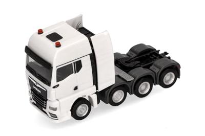 Herpa 316958 H0 Vrachtwagen MAN TGX GX zwaarbelaste trekmachine 4-assige (luchtgeveerd, 8x4), wit