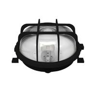 Müller-Licht Rund Lamp voor vochtige ruimte E27 Zwart - thumbnail