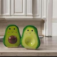 Avocado Ceramic Salt & Pepper Set - thumbnail