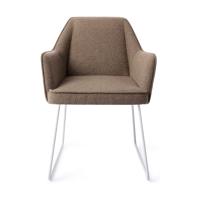 Jesper Home Eetkamerstoel 'Tome' Slide White, kleur Idaho Potato - thumbnail