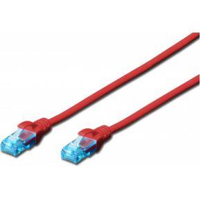 Digitus DK-1512-020/R RJ45 Netwerkkabel, patchkabel CAT 5e U/UTP 2.00 m Rood Verdraaide paren 1 stuk(s) Digitus DK-1512-020/R RJ45 Netwerkkabel, patchkabel CAT 5e U/UTP 2.00 m Rood Verdraaide paren 1 stuk(s)