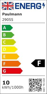 Paulmann 29055 LED-lamp Energielabel F (A - G) E27 Reflector 10 W Warmwit (Ø x h) 80 mm x 113 mm 1 stuk(s) Paulmann 29055 LED-lamp Energielabel F (A - G) E27 Reflector 10 W Warmwit (Ø x h) 80 mm x 113 mm 1 stuk(s)