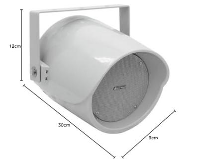 Omnitronic PS-30S Plafondluidspreker Wit 1 stuk(s) Omnitronic PS-30S Plafondluidspreker Wit 1 stuk(s)