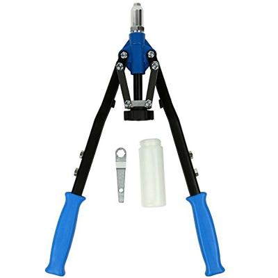 Klinknagel gun met 5 mondstukken