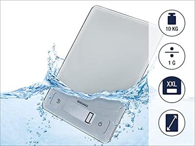 Soehnle 66225 page waterproof digitale keukenweegschaal grijs