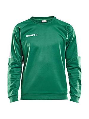 Craft 1906980 Progress R-Neck Sweater M - Team Green/White - XL