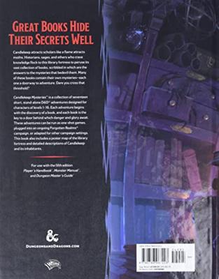 Dungeons & Dragons RPG Adventure Candlekeep Mysteries english