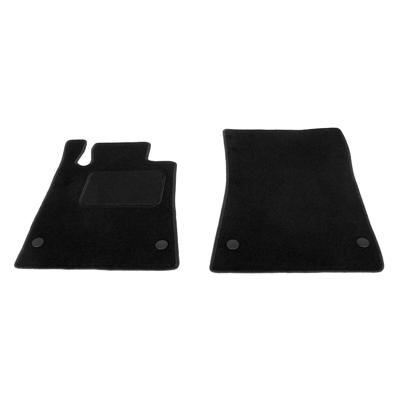 Automatten voorzijde - zwart stof - Mercedes SLK W172 vanaf 2011