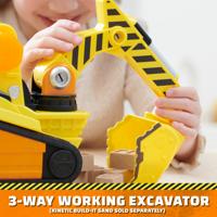 Paw Patrol Rubble and Crew Bulldozer + Licht en Geluid - thumbnail