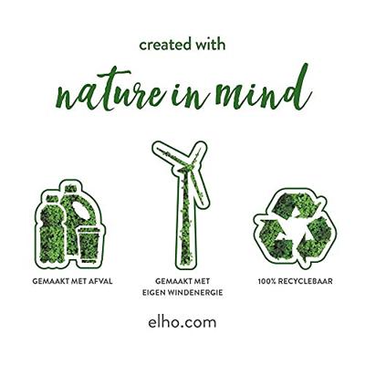 Elho green basics hangpot 18 cm zwart