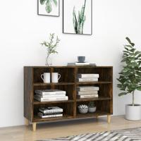 Dressoir 103,5x35x70 cm spaanplaat gerookt eikenkleurig - thumbnail