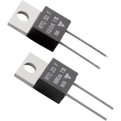 Vishay RTO 50 F-150000 Vermogensweerstand 150 kΩ Axiaal bedraad TO 220 50 W 1 % 1 stuk(s) Tube