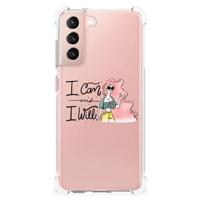 Samsung Galaxy S21 FE Stevig | Bumper Hoesje | i Can - thumbnail