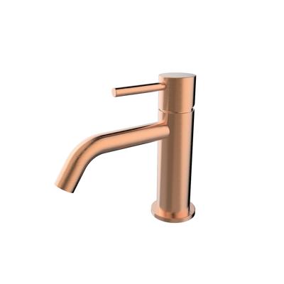 Wiesbaden Wastafelmengkraan Opbouw Style Uitloop 6.5 cm 1-hendel Geborsteld Koper Wiesbaden Wastafelmengkraan Opbouw Style Uitloop 6.5 cm 1-hendel Geborsteld Koper