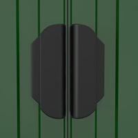 Tuinschuur 192x772x223 cm gegalvaniseerd staal groen - thumbnail