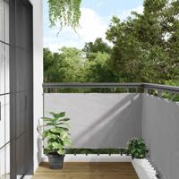 VidaXL Balkonscherm 500x90 cm pvc grijs - thumbnail