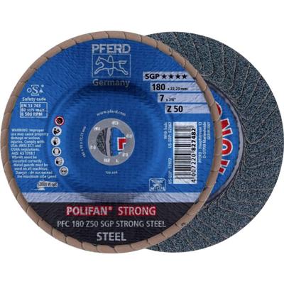 PFERD TOOLS 67788180 PFC 180 Z 50 SGP STRONG STEEL Lamellenschijf Diameter 180 mm Boordiameter 22.23 mm Korrelgrootte (num) 50 Staal 10 stuk(s) PFERD TOOLS 67788180 PFC 180 Z 50 SGP STRONG STEEL Lamellenschijf Diameter 180 mm Boordiameter 22.23 mm Korrelgrootte (num) 50 Staal 10 stuk(s)