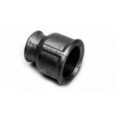 Verloopsok Nr.240 Zwart 2 x 1/2