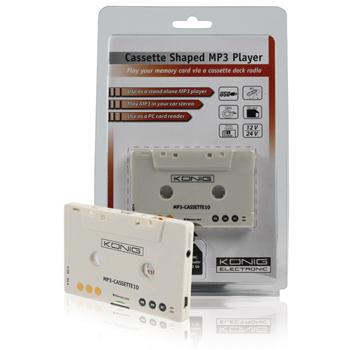 MP3 speler in cassettebandje vorm ook voor autoradio