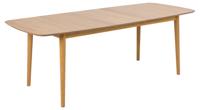 Sohome Uitschuifbare Eettafel 'Montreux' Eiken, 180-219 x 90cm - thumbnail