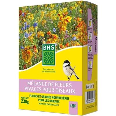 Mengsel van vaste planten voor vogels - BHS - 230 g - 18 vaste plantensoorten