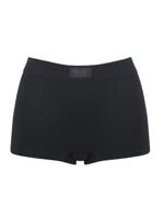 Double Comfort short dames - Lekker zitten ondergoed dames - Badstof kruisje - katoenen dames ondergoed - 40 - Zwart | Dames boxer - 40 - 40 - 40 - thumbnail