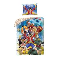 One Piece Dekbedovertrek Adventures 140 x 200 cm polyester - thumbnail