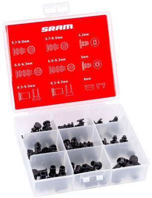 SRAM afdekplug blind plugs box 4,2-8mm