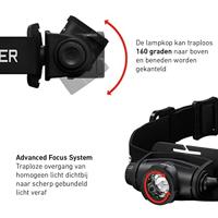 Ledlenser H5 Core Hoofdlamp LED werkt op batterijen 200 lm 20 h - thumbnail