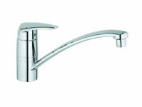 Grohe Eurodisc Keukenkraan Met Draaibare Lage Uitloop Chroom - thumbnail