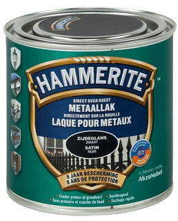 Hammerite Metaallak Zijdeglans | Zwart | Z260 | 750ml - 5093695 Hammerite Metaallak Zijdeglans | Zwart | Z260 | 750ml - 5093695