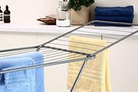 Metaltex Capri Droogrek 20 m Drooglengte 55x105x206 cm Zilver - thumbnail