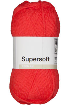 Supersoft Breigaren - Rood