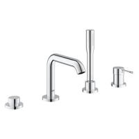 GROHE Essence New afbouwdeel 4 gats badrandkraan met omstel incl. baduitloop handdouche en doucheslang 200cm chroom 19578001 - thumbnail