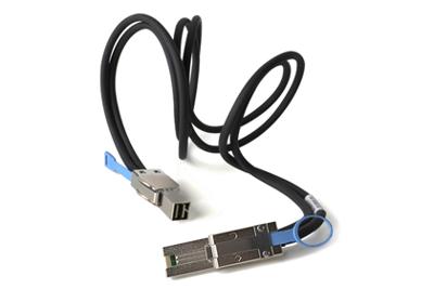 Sans Digital 1-meter mini-SAS HD naar mini SAS (SFF-8644 naar SFF-8088) Kabel